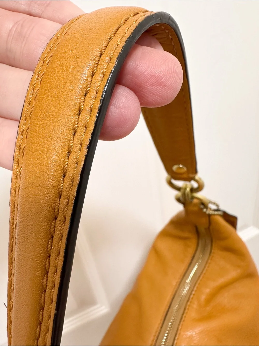 Coach Hobo Bag Madison Hailey Leather Camel